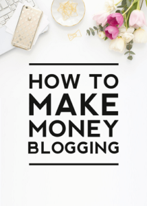 how to make a living blogging